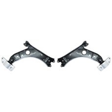 Front Lower Left Right Control Arm Set with Bushing for VW Jetta Audi A3