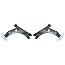 Front Lower Left Right Control Arm Set with Bushing for VW Jetta Audi A3